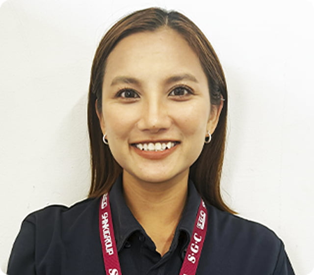 対応スタッフの写真